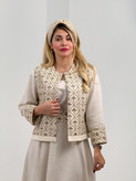 ست کراپ کت و سارافون